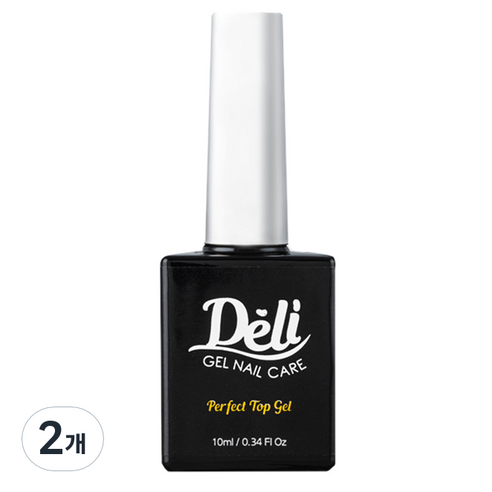 델리뷰티 퍼팩트 피니쉬 탑젤 10ml, 2개