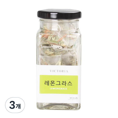 빅토리아 보틀 레몬그라스 차, 1g, 10개입, 3개