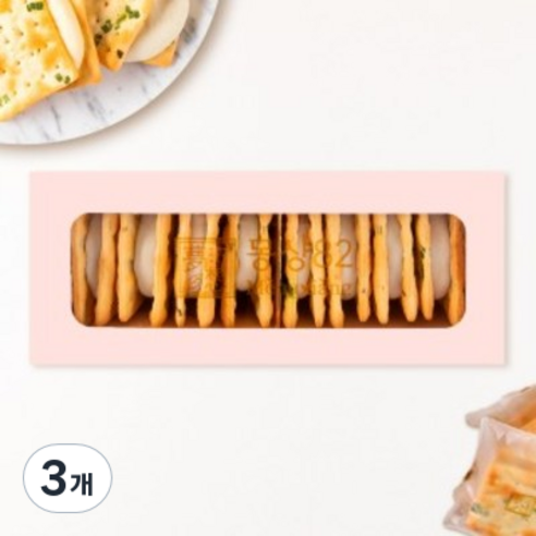 몽샹82 오리지널 누가 크래커 8p + 쇼핑백, 160g, 3개