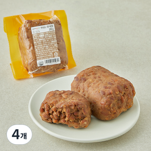 곰곰 맛있는 청국장, 200g, 4개