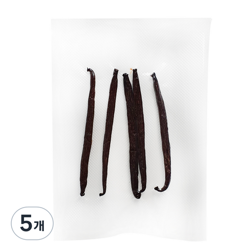 해피바닐라 B grade 바닐라빈, 15g, 5개