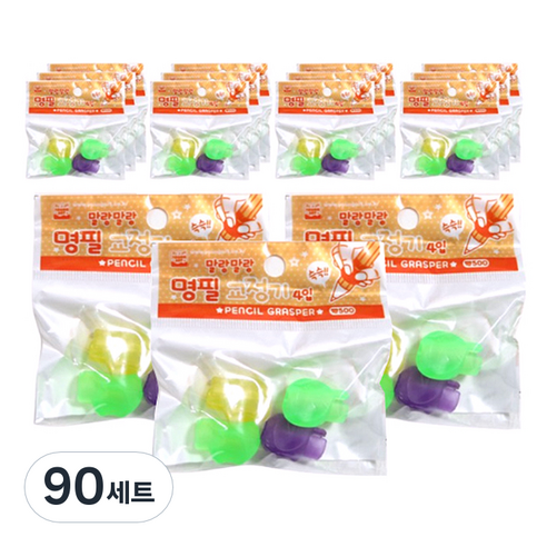 영아트 명필교정기 4p, 혼합 색상, 90세트