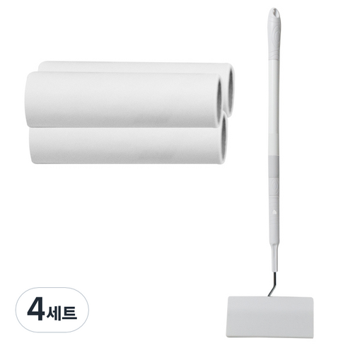 생활백서 스탠드형 테이프 클리너 본품 + 리필 3p 세트, 4세트