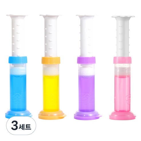 withWIN 스탬프 젤 클리너 변기세정제 40g x 4p 4종 세트, 3세트