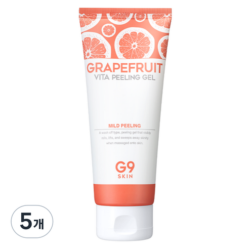 지나인스킨 자몽 비타 필링 젤, 5개, 150ml