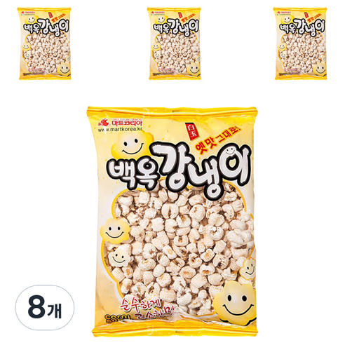 함박 백옥 강냉이, 200g, 8개