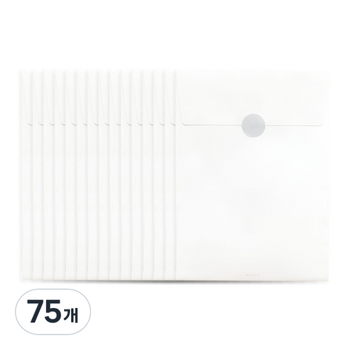 모노라이크 기프트 봉투 L, 화이트, 75개