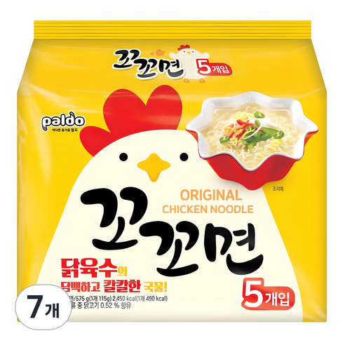 팔도 꼬꼬면 115g, 35개