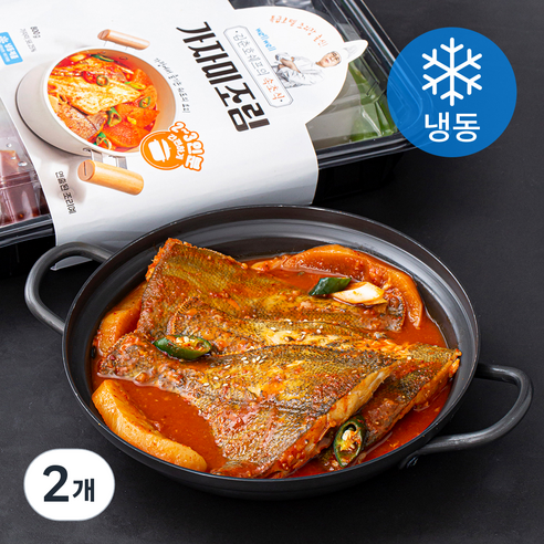 김춘호쉐프의속초식 가자미 조림 (냉동), 800g, 2개