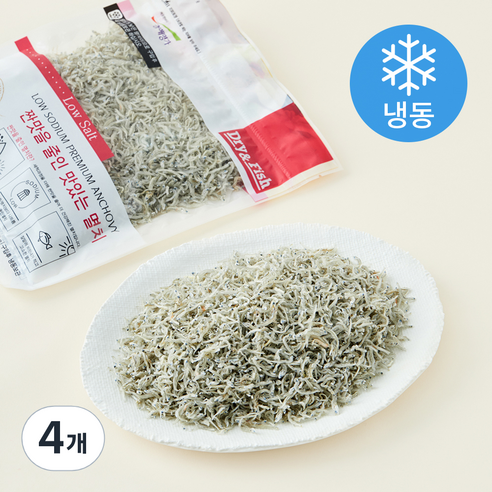 청해명가 프리미엄 짠맛을 줄인 맛 있는 멸치 (냉동), 150g, 4개
