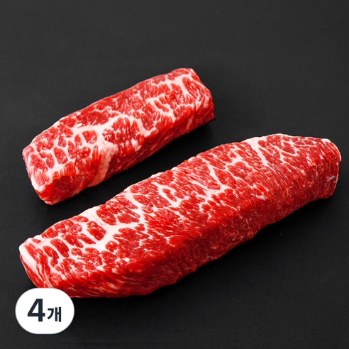 푸드랩플러스 미국산 프라임 살치살 스테이크 (냉장), 300g, 4개