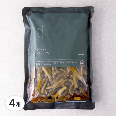 디스이즈 맛궁채 줄기상추, 1kg, 4개