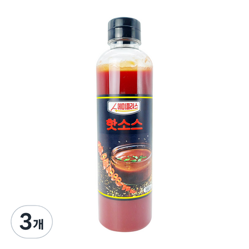 에이플러스 핫소스, 560g, 3개