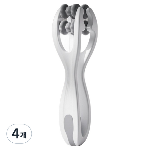 헬돈 손가락 마사지기, 4개, 화이트