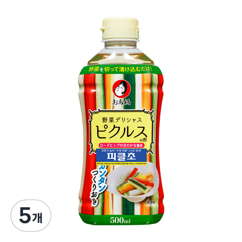 오타후쿠 피클초, 500ml, 5개