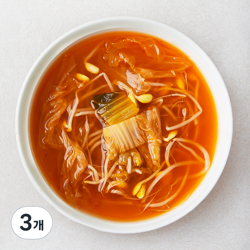 정미경키친 콩나물 김칫국, 650g, 3개