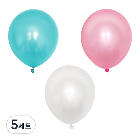파티 이벤트 펄 풍선 20p 세트, 베이비톤, 5세트