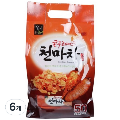 우리차 콘푸레이크 천마차, 20g, 50개입, 6개