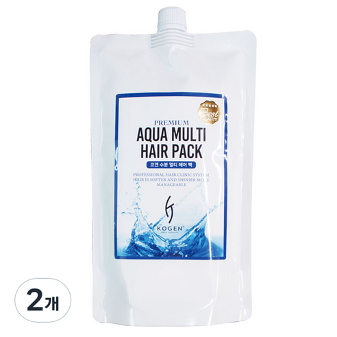 코겐 수분팩 전 후처리 사용가능, 2개, 500g