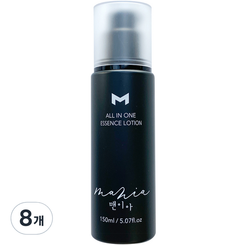 맨이아 에센스 로션 올인원, 150ml, 8개