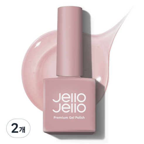 젤로젤로 프리미엄 젤네일 폴리쉬 시럽 컬러 10ml, JJ-13 모브, 2개