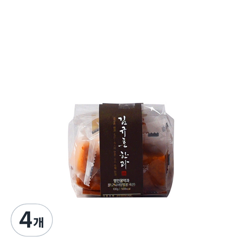 명인 김규흔한과 페스츄리형 명인꿀약과 띠지형, 100g, 4개