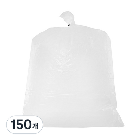 베로나 분리수거함 평판봉투 투명, 70L, 150개