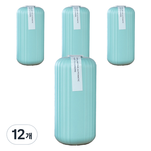 가쯔 오래쓰는 변기클리너 자동 변기세정제, 260g, 12개