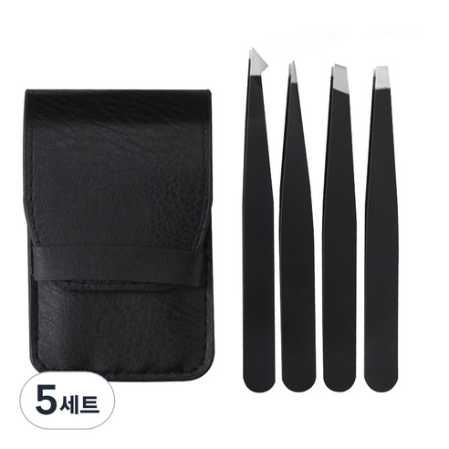 족집게 4종 세트, 혼합색상, 5세트