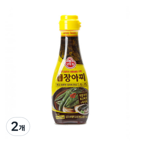 오뚜기 간편 장아찌 소스, 265g, 2개