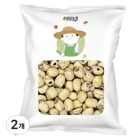 냠냠바다 냠냠농장 밥에넣어 연자육, 2개, 800g