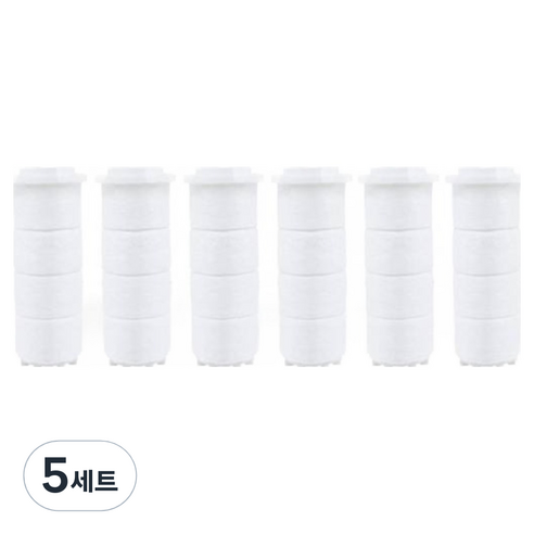 필터클래스 바디럽 퓨어썸 베이직 주방 핸디형 호환 염소필터 x 6p 세트, 5세트, 무향