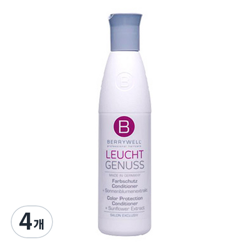 베리웰 컬러 프로텍션 헤어 컨디셔너, 250ml, 4개