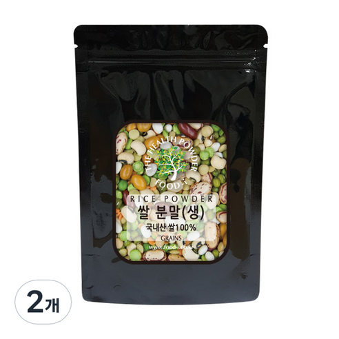 스쿨아이 국내산 생 쌀 분말, 1.2kg, 2개
