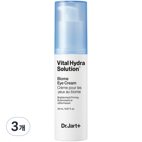 닥터자르트 바이탈하이드라솔루션 바이옴 아이 크림, 20ml, 3개
