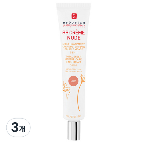 에르보리앙 BB 크림 누드 45ml, 3개