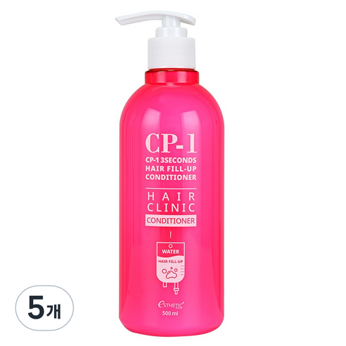씨피원 쓰리세컨즈 헤어 필업 컨디셔너, 5개, 500ml