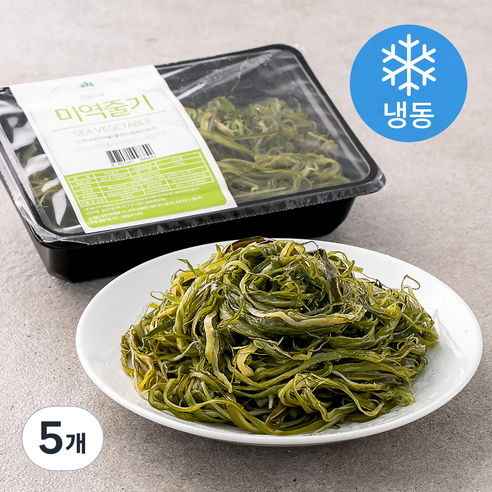 산골어부 미역줄기 (냉동), 250g, 5개