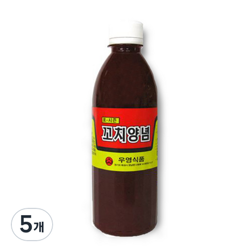 꼬치 양념소스 매운맛, 460g, 5개
