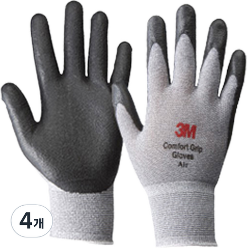 쓰리엠 컴포트 그립 글로브 에어, 4개