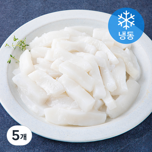 고등어청년 대왕 오징어 몸채 (냉동), 5개, 1kg
