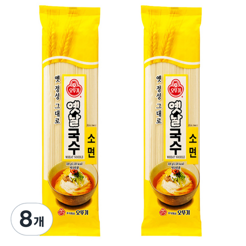오뚜기옛날 국수 소면, 320g, 8개
