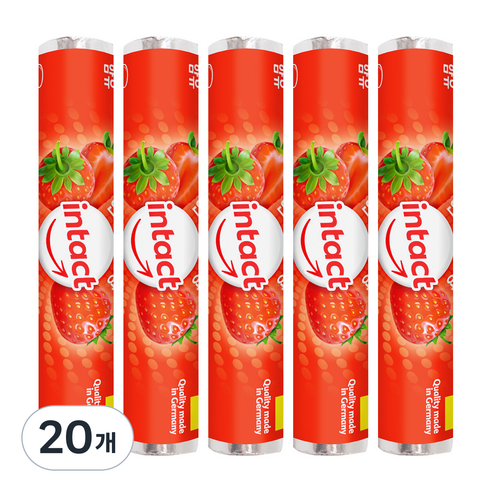 인탁트 포도당캔디 딸기 44g, 20개