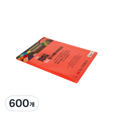 두성 OA팬시페이퍼점보 80g, 진주홍색, 600개