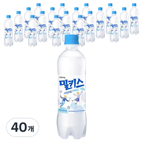 밀키스, 500ml, 40개
