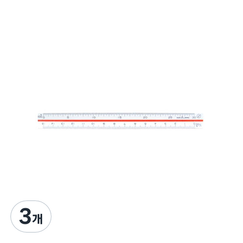 마비우찌다 삼각스케일 15cm, 3개