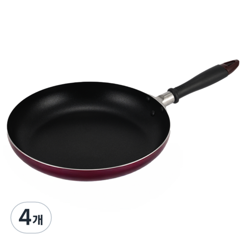 SimplePan 알루미늄 프라이팬, 24cm, 4개