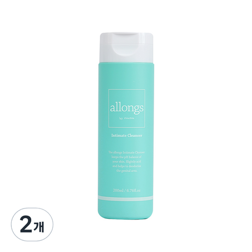 알롱 인티메이트 클렌저 여성청결제, 200ml, 2개