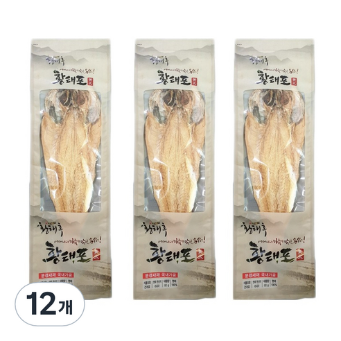 황태후 황태포, 60g, 12개