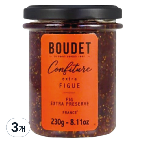 부데 무화과잼, 230g, 3개